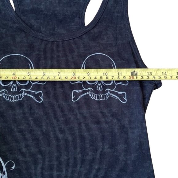 Rare Harley Davidson Myrtle Beach  skull fitted tank top - Picture 7 of 10